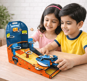 Funvention Basketball Mania DIY Game Kit | Build & Play STEAM Toy