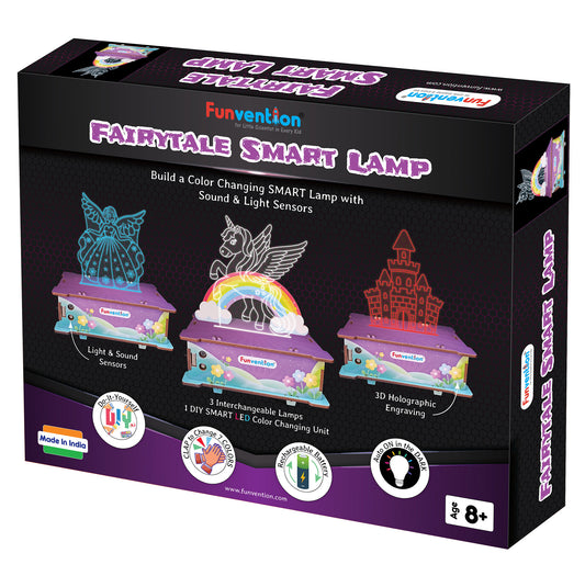 Fairytale & Unicorn Smart Lamp DIY STEM Activity Kit for Girls |Ages 8+