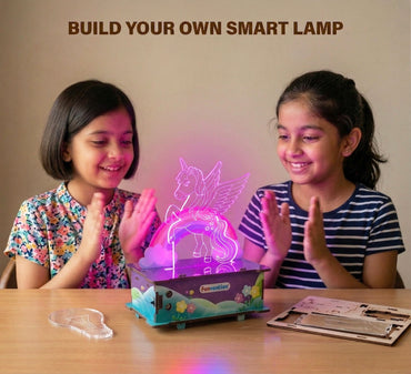 Fairytale & Unicorn Smart Lamp DIY STEM Activity Kit for Girls |Ages 8+
