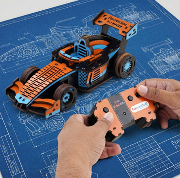 F1 Racer | DIY 2.4GHz Remote Control Car Model | STEM Learning | 8+ Years