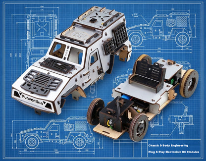 Battle Beast | DIY 2.4GHz Remote Control Car Model | STEM Learning | 8+ Years