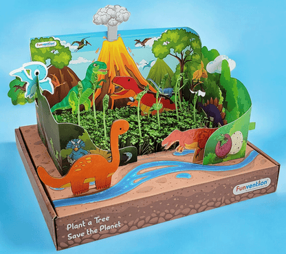 Funvention Jurassic Garden DIY Sprinkler Irrigation Kit for Kids (5+ Years) | STEAM Learning Kit (Copy)