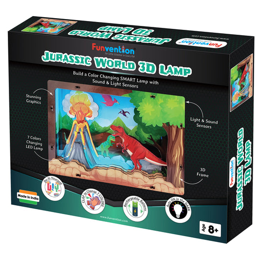 Jurassic World Smart Lamp DIY STEM Activity Kit for Kids |Ages 8+