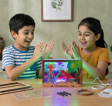 Jurassic World Smart Lamp DIY STEM Activity Kit for Kids |Ages 8+