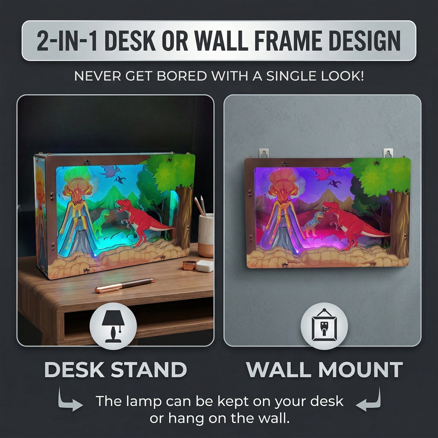 Jurassic World Smart Lamp DIY STEM Activity Kit for Kids |Ages 8+