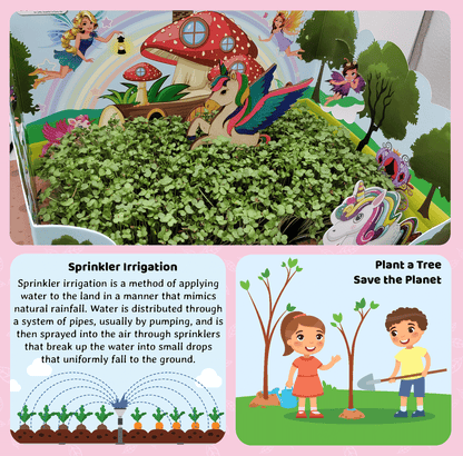 Funvention Unicorn Magic Garden DIY Sprinkler Irrigation Kit for Kids (5+ Years) | STEAM Learning Kit (Copy) (Copy)