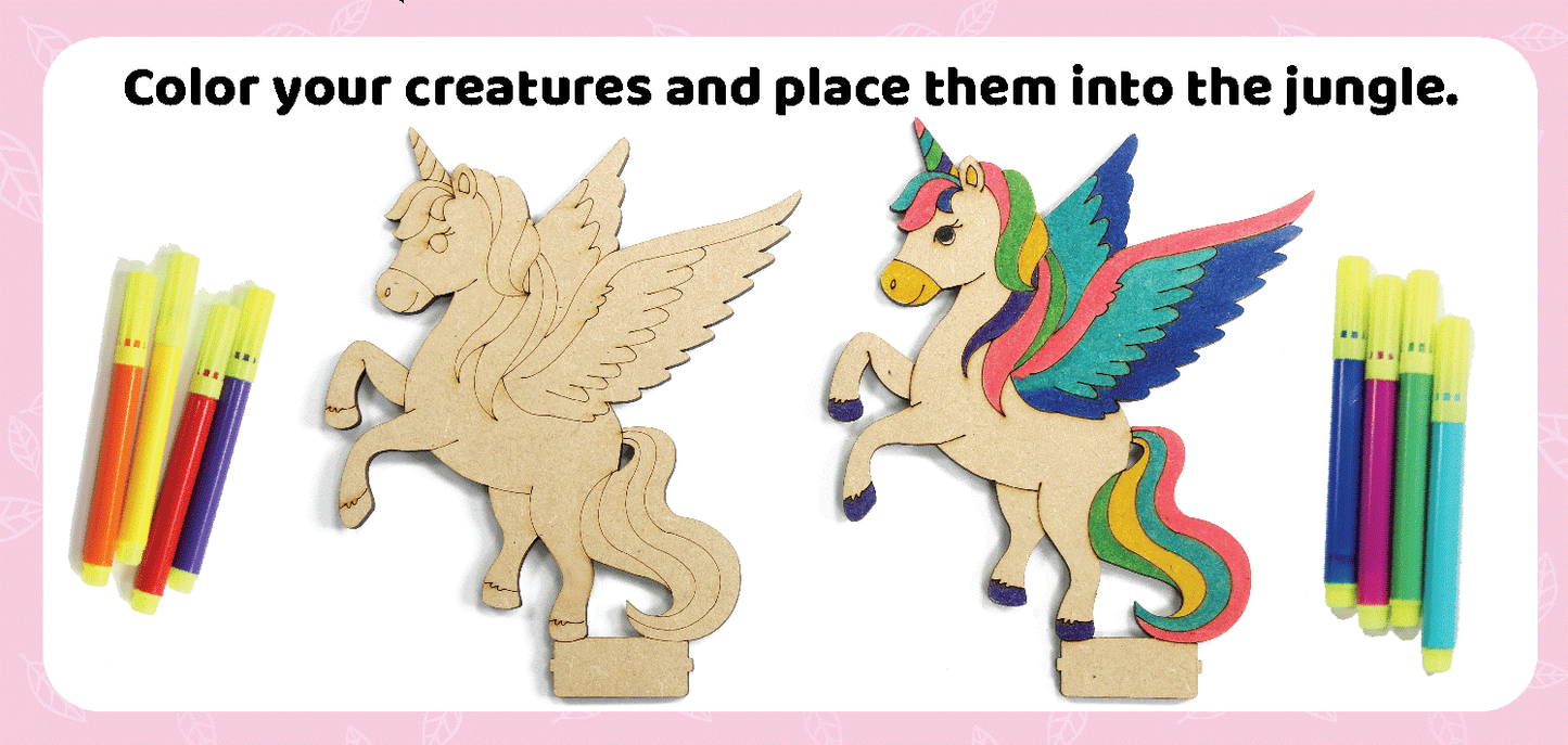 Funvention Unicorn Magic Garden DIY Sprinkler Irrigation Kit for Kids (5+ Years) | STEAM Learning Kit (Copy) (Copy)