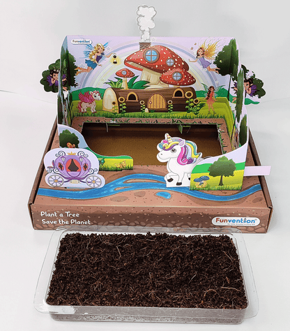 Funvention Unicorn Magic Garden DIY Sprinkler Irrigation Kit for Kids (5+ Years) | STEAM Learning Kit (Copy) (Copy)