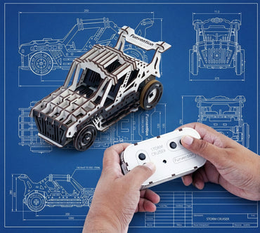 Storm Cruiser | DIY 2.4GHz Remote Control Car Model | STEM Learning | 8+ Years