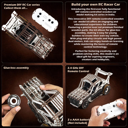 Storm Cruiser | DIY 2.4GHz Remote Control Car Model | STEM Learning | 8+ Years
