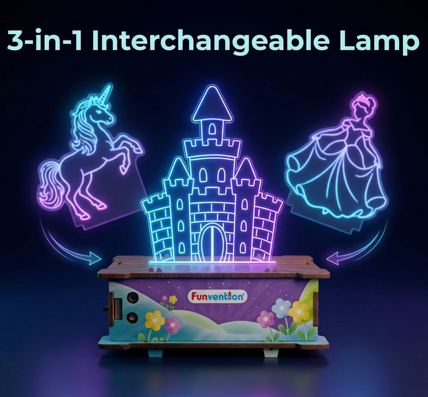 Fairytale & Unicorn Smart Lamp DIY STEM Activity Kit for Girls |Ages 8+