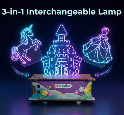 Fairytale & Unicorn Smart Lamp DIY STEM Activity Kit for Girls |Ages 8+