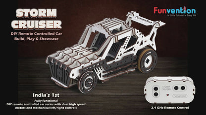 Storm Cruiser | DIY 2.4GHz Remote Control Car Model | STEM Learning | 8+ Years