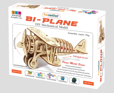 Bi-Plane - DIY Mechanical Model (Prime Series)