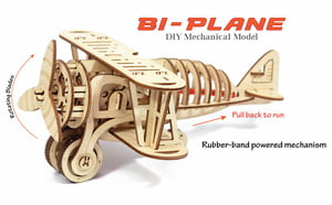 Bi-Plane - DIY Mechanical Model (Prime Series)