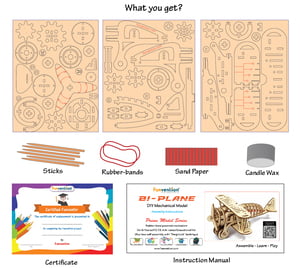 Bi-Plane - DIY Mechanical Model (Prime Series)