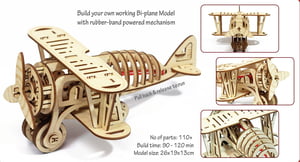 Bi-Plane - DIY Mechanical Model (Prime Series)