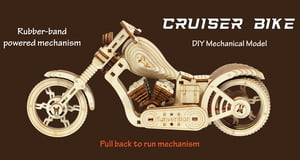 Cruiser Bike - DIY Mechanical Model (Prime Series)