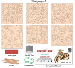 Cruiser Bike - DIY Mechanical Model (Prime Series)