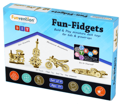 Fun Fidgets - Assorted Set of 4 Models