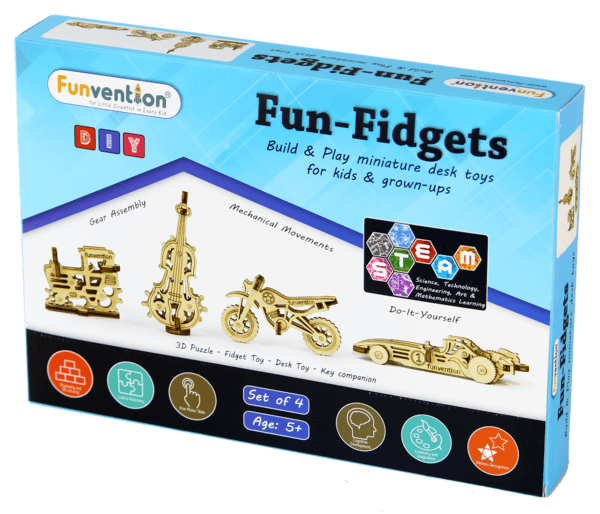 Fun Fidgets - Assorted Set of 4 Models