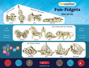 Fun Fidgets - Set of 12 Model