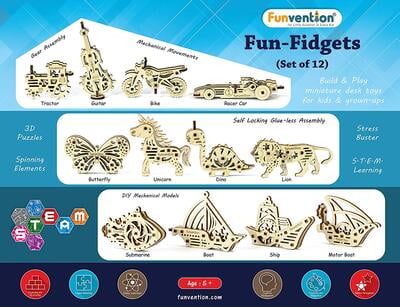 Fun Fidgets - Set of 12 Model