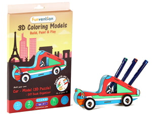 3D Coloring Model - Car