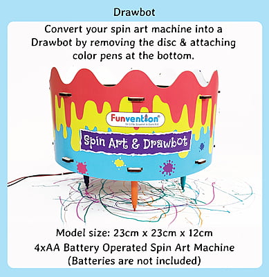 Spin Art Machine & Drawbot Spin Art Machine & Drawbot