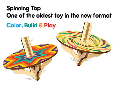 Spinning Tops (Mandala Art - Set of 9)