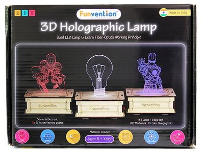 3D Holographic DIY Lamp