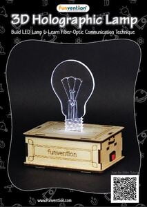 3D Holographic DIY Lamp
