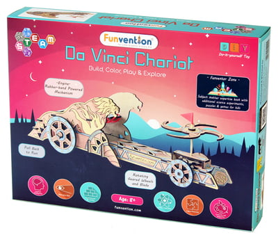 Da Vinci Chariot - Build Your Working Mechanical Model