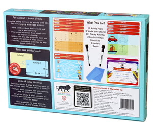 Pen Control Write and Wipe Activity Cards