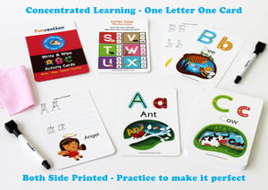 ABC Write and Wipe Activity Cards