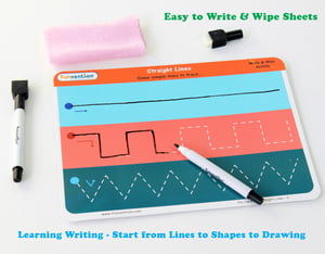 Pen Control Write and Wipe Activity Cards