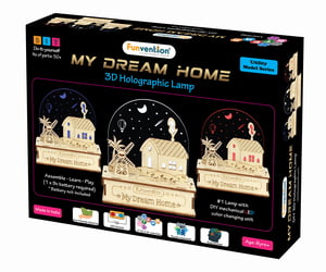 3D Holographic Lamp - My Dream Home (Utility Series)