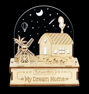 3D Holographic Lamp - My Dream Home (Utility Series)