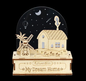 3D Holographic Lamp - My Dream Home (Utility Series)