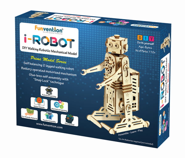 i-Robot - DIY Walking Robotic Model (Prime Series)