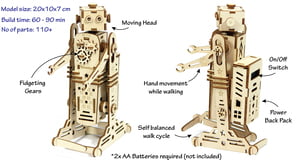 i-Robot - DIY Walking Robotic Model (Prime Series)