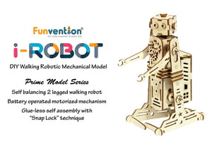 i-Robot - DIY Walking Robotic Model (Prime Series)