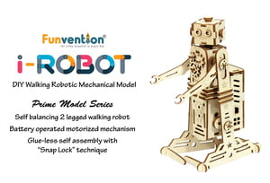 i-Robot - DIY Walking Robotic Model (Prime Series)